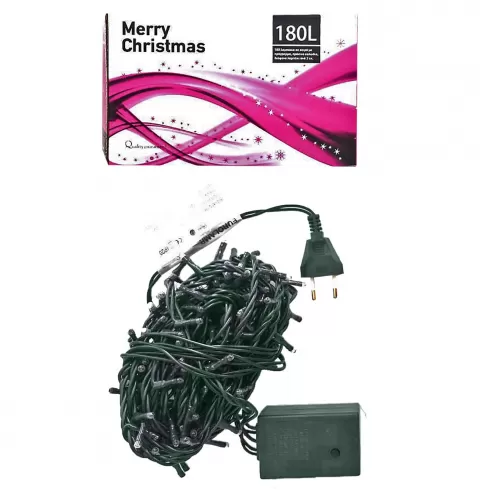 180 λαμπάκια λευκά εσωτερικού χώρου πρόγραμμα H.V 700cm 93-3121