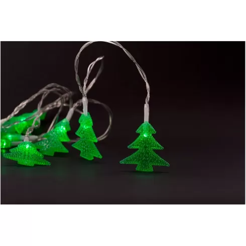 Entac Χριστουγεννιάτικα Εσωτερικά PVC Πράσινα Δέντρα 10 LED 1,65μ (2xAA Δεν Περιλαμβ.) #1