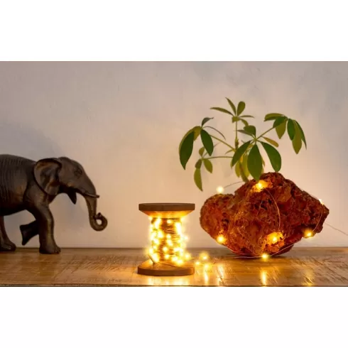 GOOBAY LED φωτιστικό Yarn Spool 60341, 2700K, 100 LEDs, USB, 10m #1