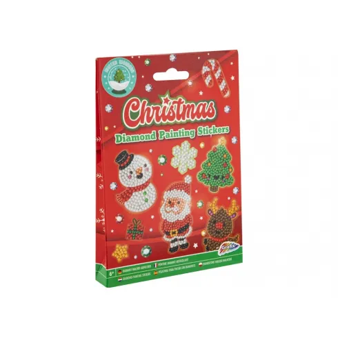 Χριστουγεννιάτικο σετ 12τεμ μωσαϊκό με ψηφίδες τύπου διαμάντια 800021