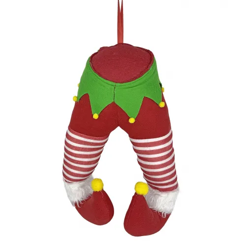 Κρεμαστό διακοσμητικό πόδια ξωτικού 1 τεμάχιο Xmasfest 1133965 τυχαίο χρώμα-σχέδιο-επιλογή