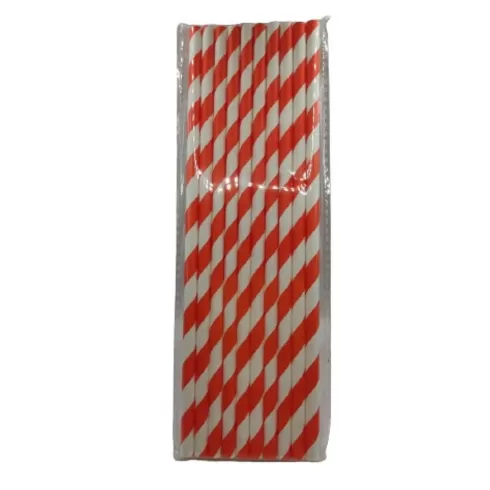 ΚΑΛΑΜΑΚΙΑ ΧΑΡΤΙΝΑ ΡΙΓΕ 10ΤΕΜ 20cm 17-45 ΛΕΥΚΟ - ΠΟΡΤΟΚΑΛΙ