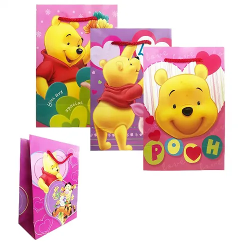 ΤΣΑΝΤΑ ΔΩΡΟΥ WINNIE THE POOH (34cm) 34x25x13cm - 1ΤΕΜ ΤΥΧΑΙΑ ΕΠΙΛΟΓΗ ΣΧΕΔΙΟΥ