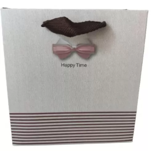 Τσάντα Δώρου Μπεζ Happ Time DF-281XS 15 x 14 x 7 cm