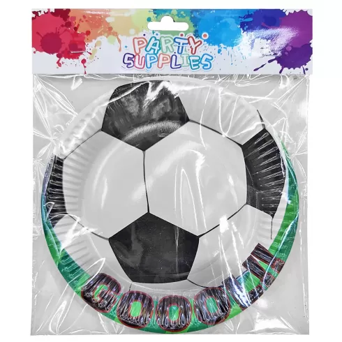 HOMie Χάρτινα πιάτα πάρτυ μπάλα Φ23cm πακ=10τεμ 3785