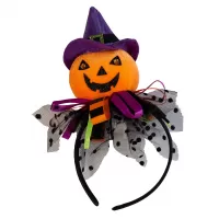Halloween Στέκα μαλλιών κολοκύθα με καπέλο 847512-55 
