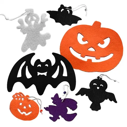 Halloween σετ τσόχινα διακοσμητικά Carnavalista 232679