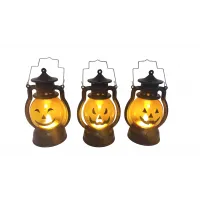 Φανάρι μπαταρίας Halloween 12.5x6cm 1 τεμάχιο Carnavalista 232655 τυχαία επιλογή σχεδίου