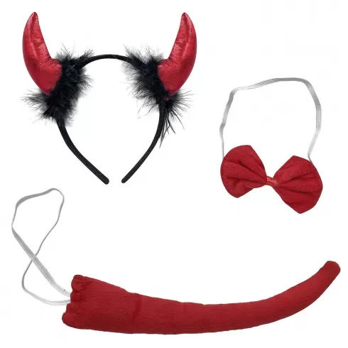 Αξεσουάρ διαβολάκι σετ 3 τεμάχια  3-2322