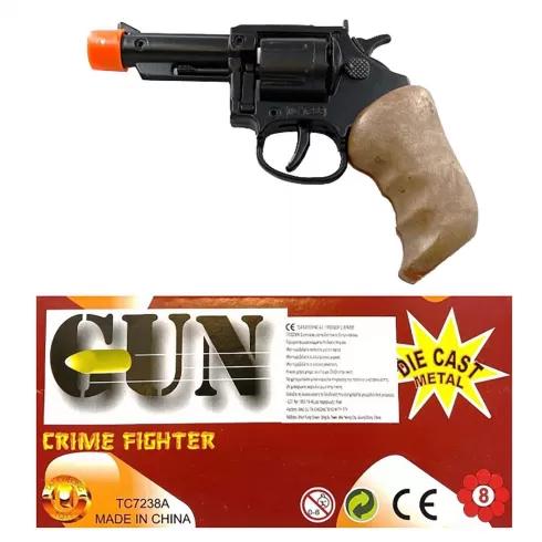 Αποκριάτικο περίστροφο μεταλλικό 8σφαιρο 16x8cm Carnavalista 23236