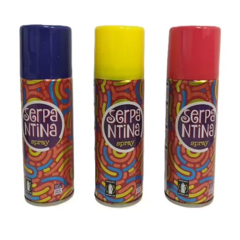Σερπαντίνα σπρ΄έι 125ml 1 τεμάχιο Airpack τυχαία επιλογή χρώματος