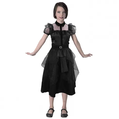 Στολή παιδική μαυροφορεμένο κορίτσι σε σχολική γιορτή Carnavalista 232386