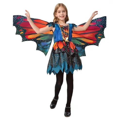 Αποκριάτικη στολή παιδική gothic νεράιδα με φτερά Carnavalista 232733