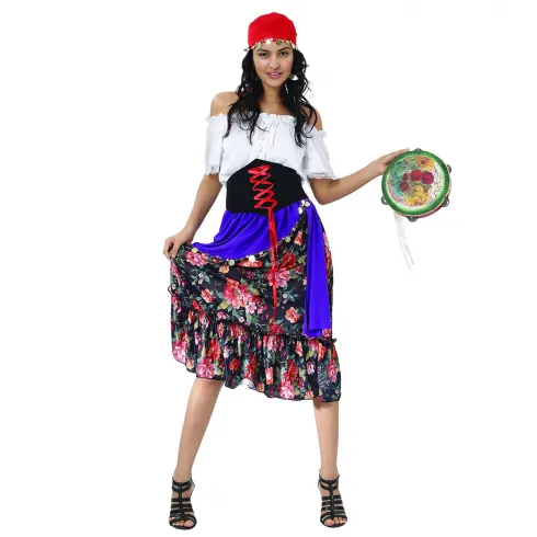 Αποκριάτικη στολή γυναικεία τσιγγάνα Carnavalista 232729