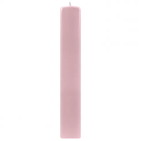 Λαμπάδα πλακέ μονόχρωμη ματ 30x4.5cm Bunny's 932112 1 τεμάχιο ροζ