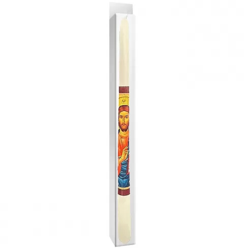 Λαμπάδα με Αγιογραφία 38x2.5cm Bunny's 932152 - 1 τεμάχιο