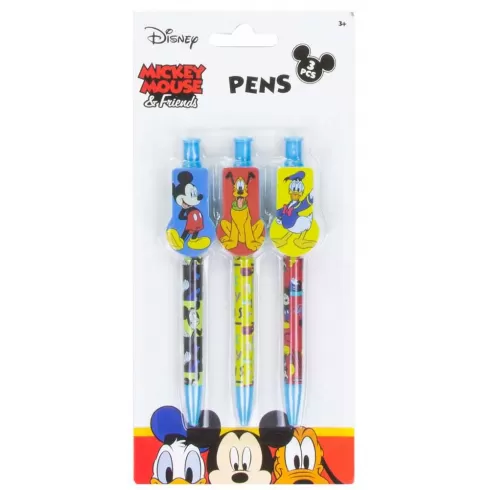 Disney Mickey Mouse & Friends στυλό 3τεμ