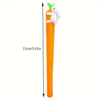 Στυλό σε σχήμα καρότου με μαύρο μελάνι 0.5mm 1 τεμάχιο #1