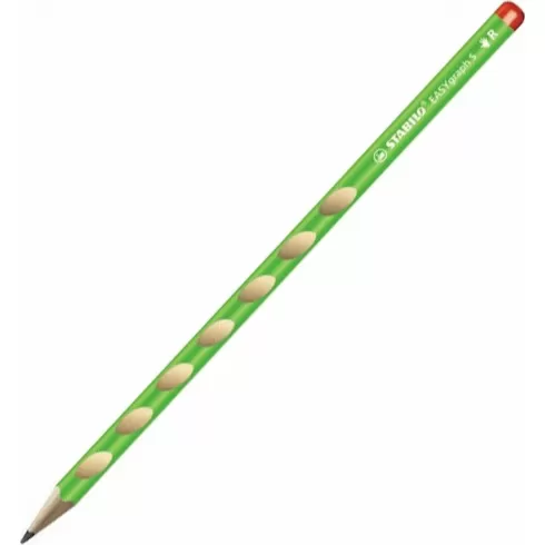 Stabilo μολύβι easygraph Hb για δεξιόχειρα πράσινο 326/04