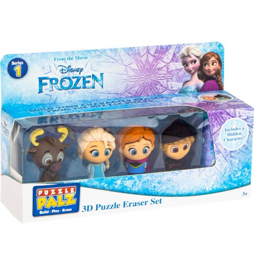 Γόμες Frozen Disney 3D puzzle eraser set 5pcs DFR-6649