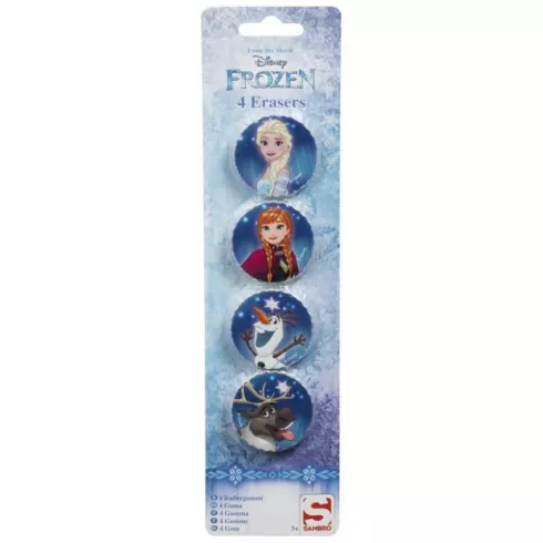 Γόμες Frozen Disney characters 4 pieces erasers  DFR8-626