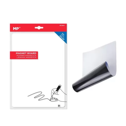 MP μαγνητικός πίνακας μαρκαδόρου PA146-1 ελαστικός 20x30cm λευκός