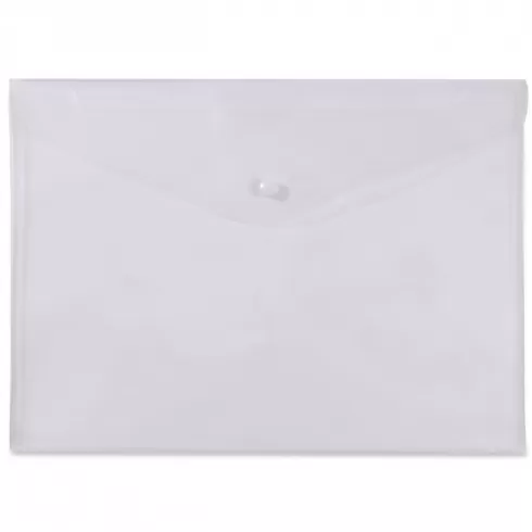 Papirus Φάκελος διαφανής pp economix με κουμπί για χαρτί A4 24x33εκ διάφανος