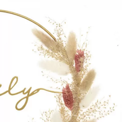 Μεταλλικό Κρεμαστό διακοσμητικό τοίχου Family 91926 24cm #1