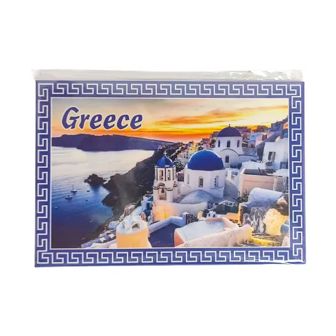 Μαγνητάκι Ελληνικό τοπίο 8x5.5cm Homie 116759