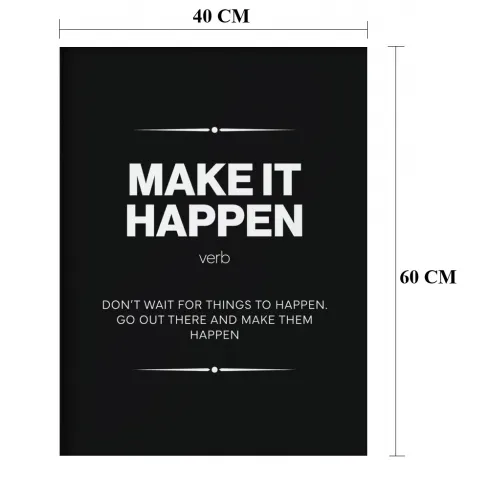 Σετ 3 τεμαχίων σκέτος καμβάς 40x60cm με 3 διαφορετικές εκτυπώσεις #4