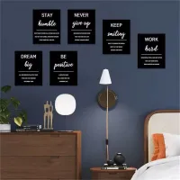 Σετ 6τεμ Ενθαρρυντικές αφίσες 20.32x25.4cm χωρίς κορνίζα Κωδ.029 #2