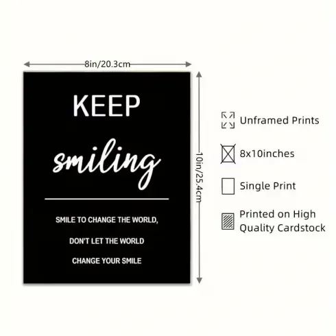 Σετ 6τεμ Ενθαρρυντικές αφίσες 20.32x25.4cm χωρίς κορνίζα Κωδ.029 #3