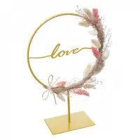 Μεταλλικό Επιτραπέζιο διακοσμητικό Love 31x20x8cm  30331