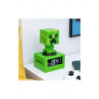 Paladone Minecraft Creeper Επιτραπέζιο ψηφιακό ρολόι με ξυπνητήρι PP11369MCF #3