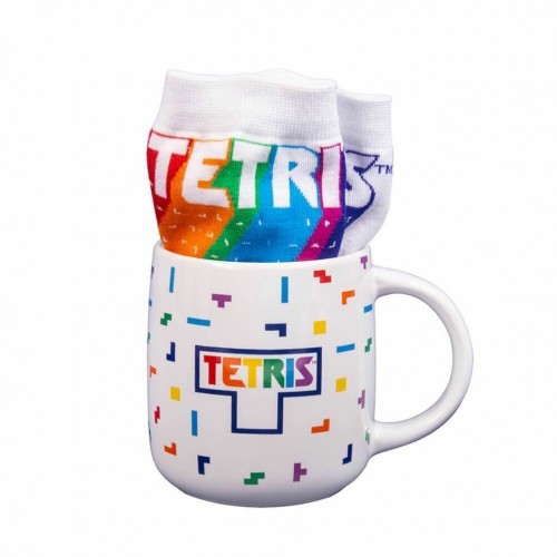 FIZZ Σετ δώρου Tetris Ceramic 450ml Κεραμική Κούπα και Κάλτσες one size