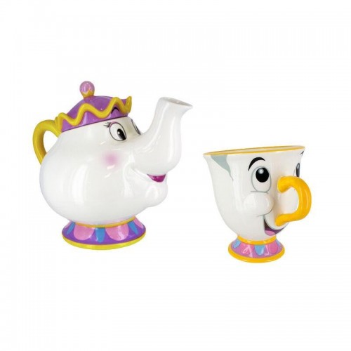 Paladone Disney Princess: Τσαγιέρα Beauty and The Beast - Mrs Potts Tea Pot and Chip Mug Gift Set (Large pack) (PP10815DP)