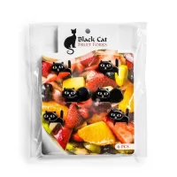 Πλαστικές οδοντογλυφίδες φρούτων Γάτες 6τμχ 14994 #2