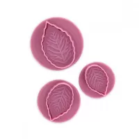 Zenker κουπάτ πλαστικά 3 τεμάχια σε σχήμα φύλλου  #2