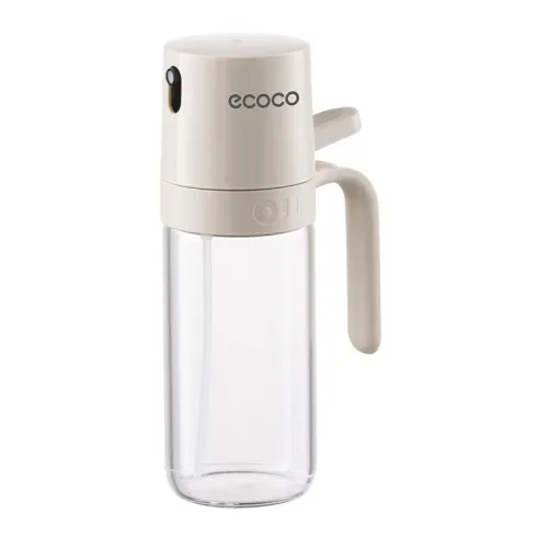 ECOCO γυάλινο δοχείο λαδιού E24235 με ψεκαστήρα 250ml