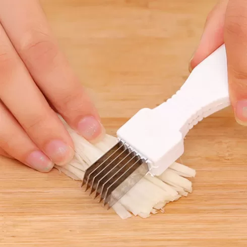 DIHE C-337 Ανοξείδωτος Κόφτης Λαχανικών - Λευκός #1