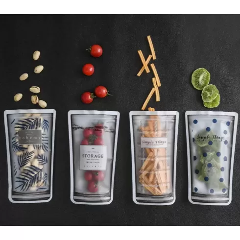 NOOOTH 4τμχ Επαναχρησιμοποιούμενες θήκες αποθήκευσης φαγητού