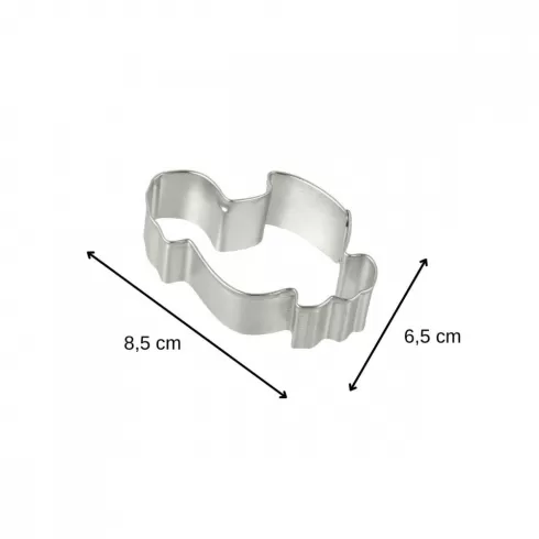 Zenker Μεταλλικό κουπατ σε σχήμα κοτοπουλάκι 2.6x6x9cm #3