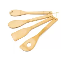 5Five Σετ εργαλεία κουζίνας κουτάλες από μπαμπού 4 τεμαχίων 120058 #2