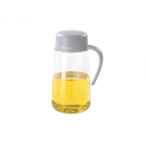 ECOCO γυάλινο δοχείο λαδιού-ξιδιού E1809 600ml γκρι