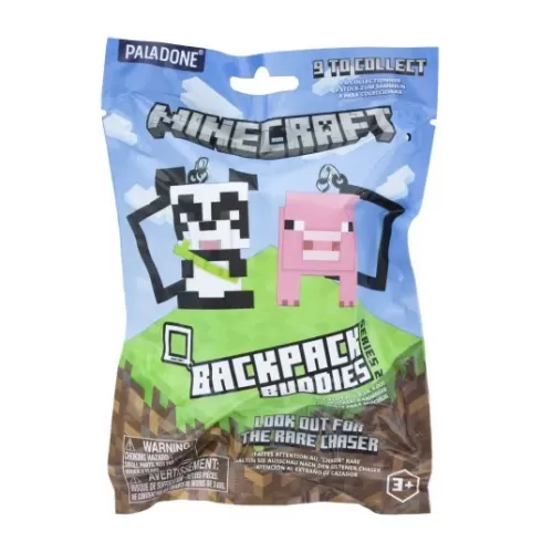 Paladone Minecraft Backpack Buddies Series 2 τυχαία επιλογή 1 Τεμάχιο 089552
