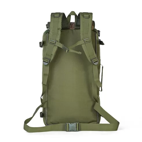 60L Outdoor Tactical Backpack Shoulder Bag for Camping Hiking τσάντας πλάτης αδιάβροχη πράσινη #5