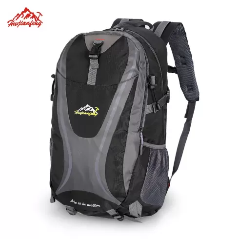 HUWAIJIANFENG Large Capacity Backpack Multi-functional Water Resistance Black 35lt #1