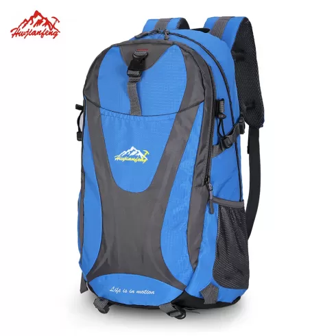 HUWAIJIANFENG Large Capacity Backpack Multi-functional Water Resistance Blue 35lt #1