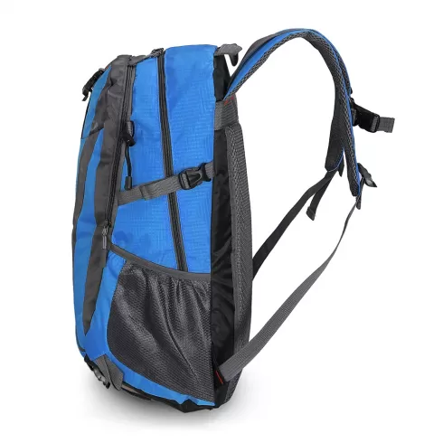 HUWAIJIANFENG Large Capacity Backpack Multi-functional Water Resistance Blue 35lt #4