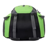 Hong Jing keep walking Casual Waterproof Simple Backpack τσάντας πλάτης αδιάβροχη μαύρο-λαδί 40L #8